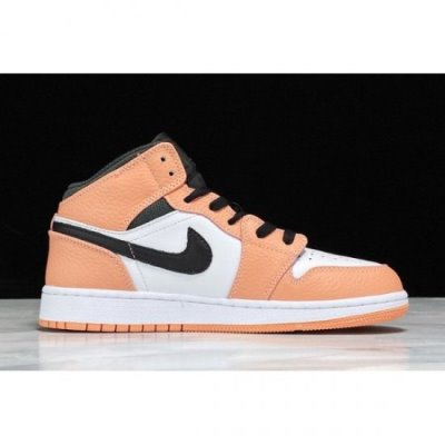 Nike Bayan Air Jordan 1 Mid Gs Pembe Basketbol Ayakkabısı Türkiye - APQHRC27